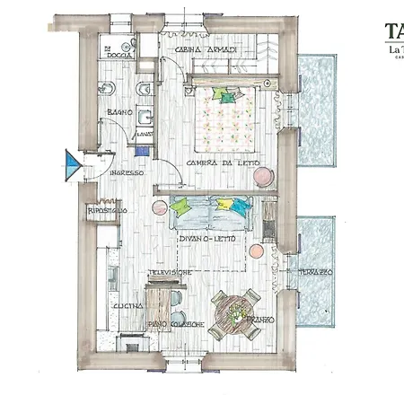 La Terra Di Mezzo 公寓式酒店 3*