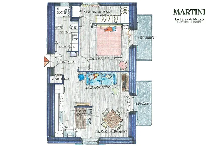 La Terra Di Mezzo Lejlighedshotel